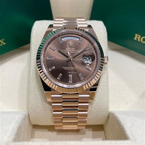 rolex day date 40 2022 price|rolex 2022 collection.